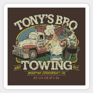 Tony's BBQ & Towing Service 1959 Sticker